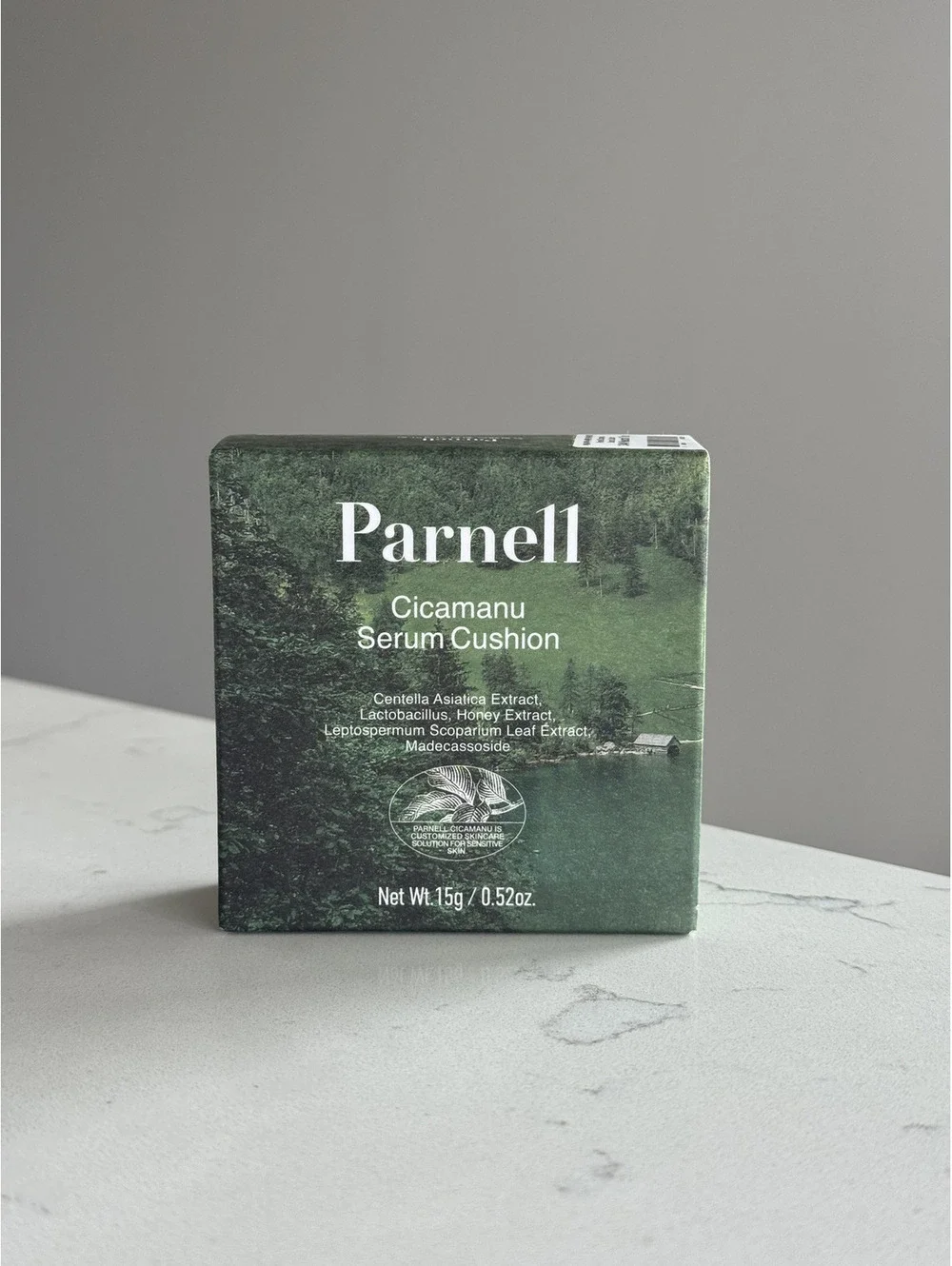 Parnell Cicamanu Serum Cushion 34N Neutral Tan K-Beauty Foundation New in Box